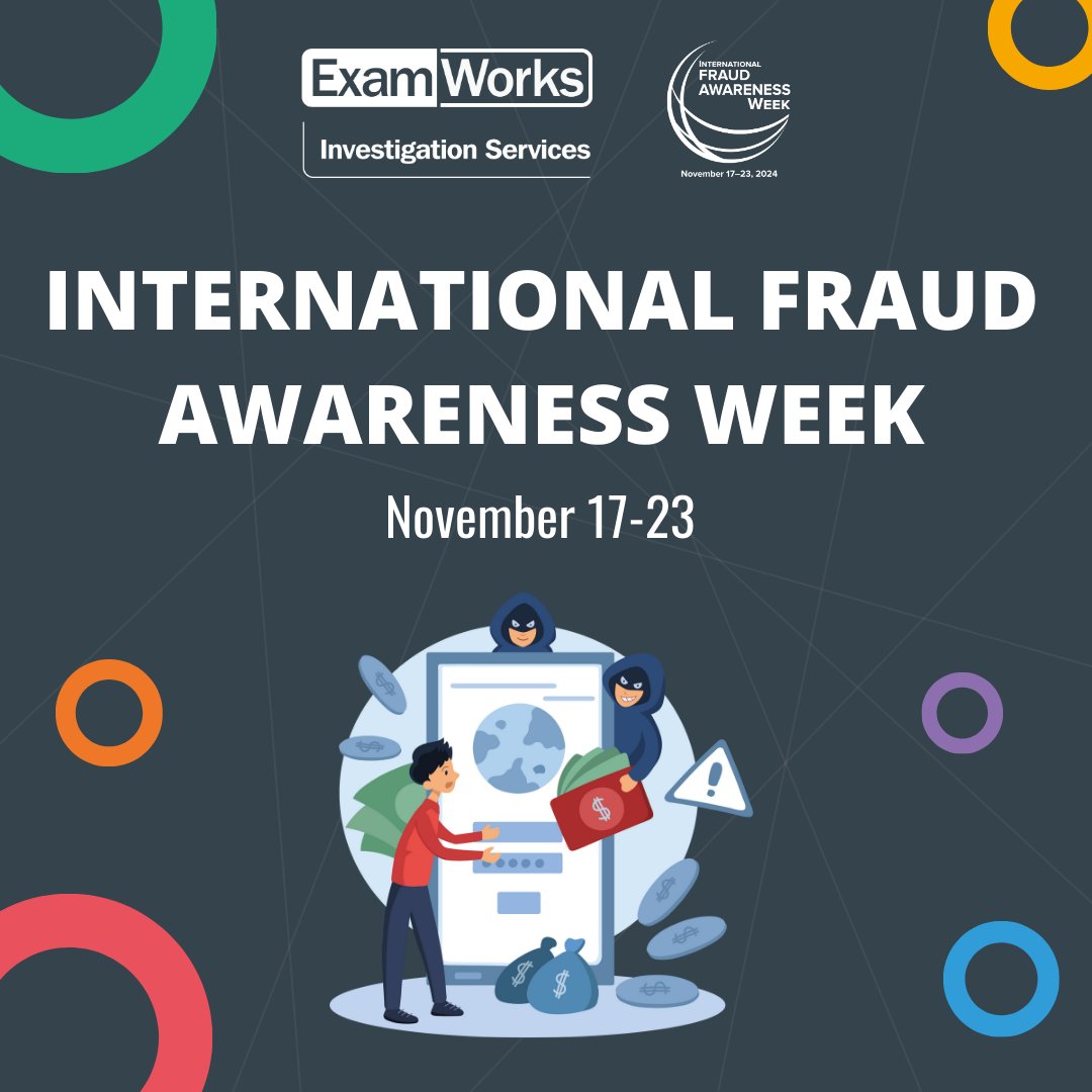 This week is International Fraud Awareness Week!

It highlights the critical issue of fraud and its impact on businesses and consumers. Throughout the week join us in raising awareness and promoting vigilance in today’s digital landscape! 
#fraudweek #IFAW24