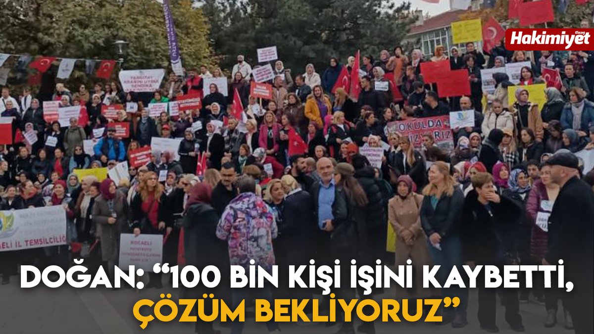 Doğan: ‘100 bin kişi işini kaybetti, çözüm bekliyoruz’ 
elazighakimiyethaber.com/dogan-100-bin-…
#elazığ #elazığhaber