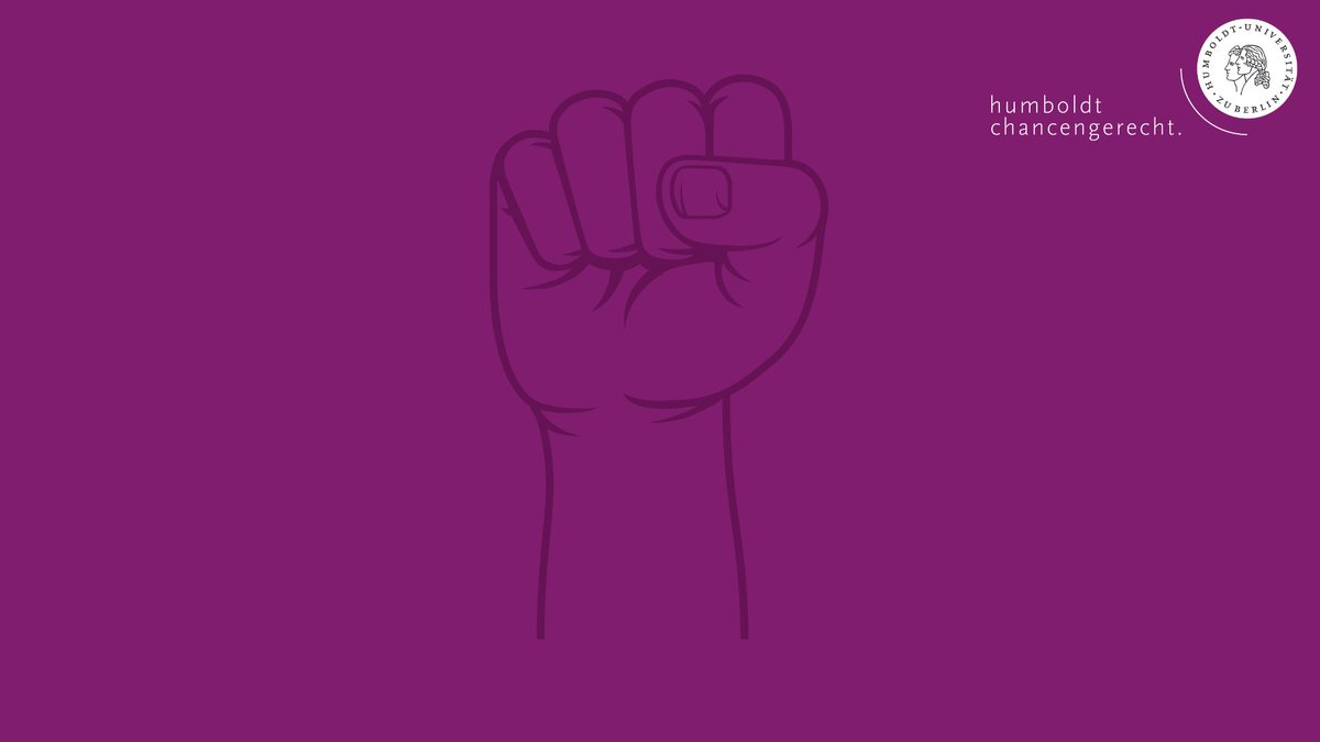 📢 Anlässlich des Internationalen Tags zur Beseitigung von Gewalt gegen Frauen lädt das Zentrum Chancengerechtigkeit der #HumboldtUni zur FLINTA*-Aktionswoche (23.-30. November) an den Standorten #Mitte &amp; #Adlershof ein! 
Zum Programm 👉frauenbeauftragte.hu-berlin.de/de/veranstaltu…