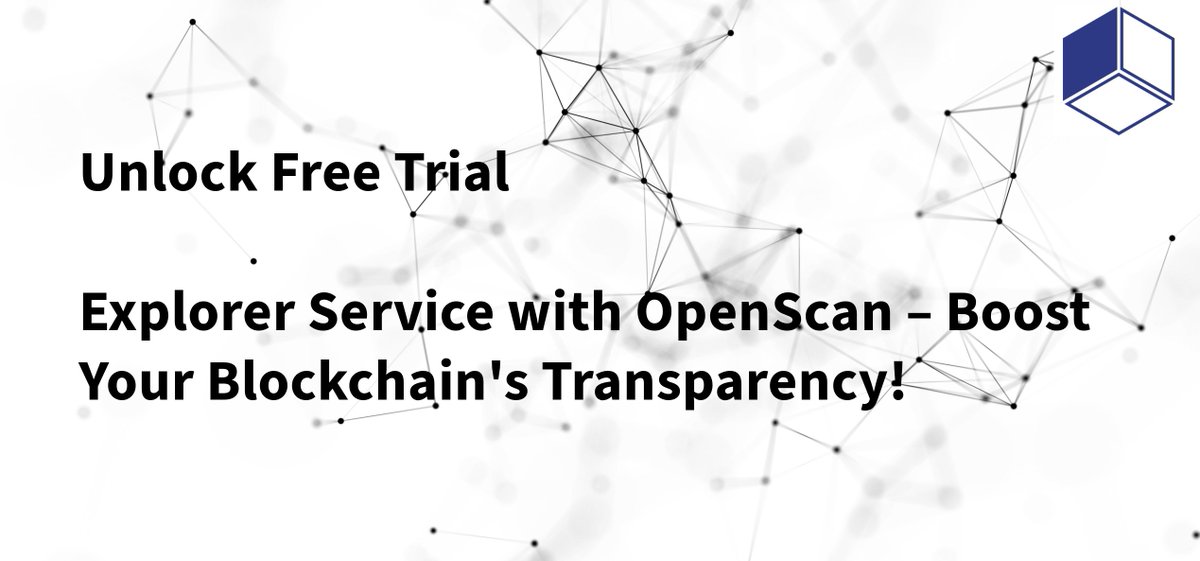 OpenScan_Ai's tweet image. Calling all #EVM #blockchain networks! 

How about a FREE trial of #OpenScan explorer service to boost transparency and visibility for your projects? 

Leverage powerful, real-time exploration tools to take your blockchain to the next level. Let’s collaborate and enhance…