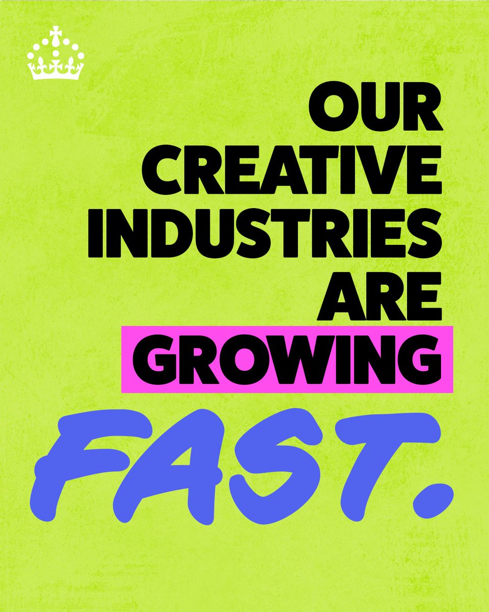 Department for Culture, Media and Sport (@dcms) on Twitter photo Our Creative Industries are growing fast.
Opportunities to get in and get on in a creative role should be open to all.
Find out more this <a href="/CreativeCareer5/">Discover! Creative Careers</a> Week, and help us spread the word ⬇️
discovercreative.careers
#discovercreativecareers Our Creative Industries are growing fast.
Opportunities to get in and get on in a creative role should be open to all.
Find out more this <a href="/CreativeCareer5/">Discover! Creative Careers</a> Week, and help us spread the word ⬇️
discovercreative.careers
#discovercreativecareers