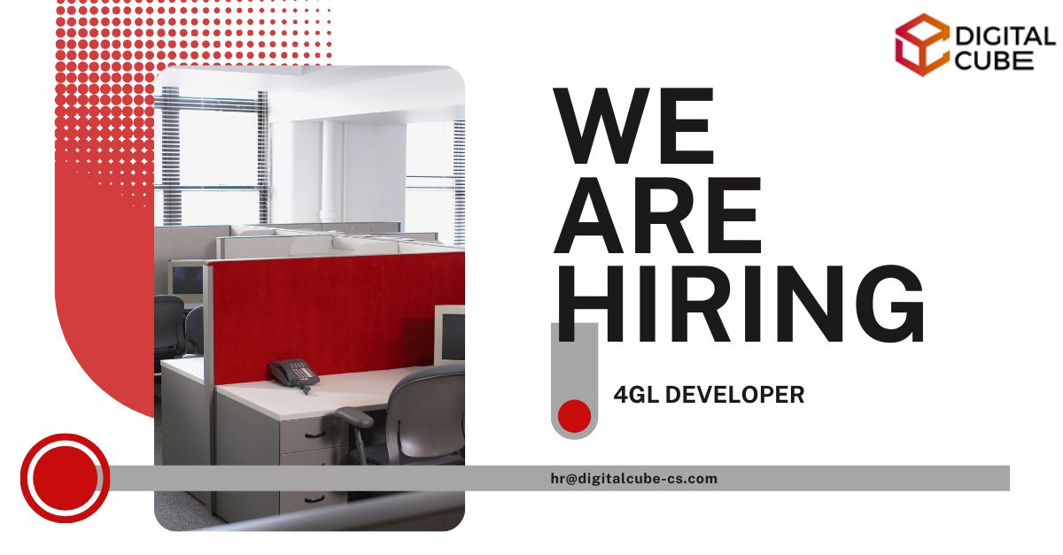 DigitalCubeG's tweet image. Are you a 4GL Developer with expertise in both 4GL coding and Genero?
We have an exciting remote role that could be your next career move. Send your CV to hr@digitalcube-cs.com.
Join a vibrant team where your talents shine!
#4GL #RemoteJob #Developerjob