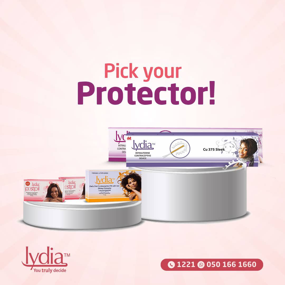 LydiaCaresGh's tweet photo. Confidence starts with Lydia! Which contraceptive method empowers you the most? 💪
#AskLydia
#LydiaTrulyCares https://t.co/Ipu4FDp6UQ