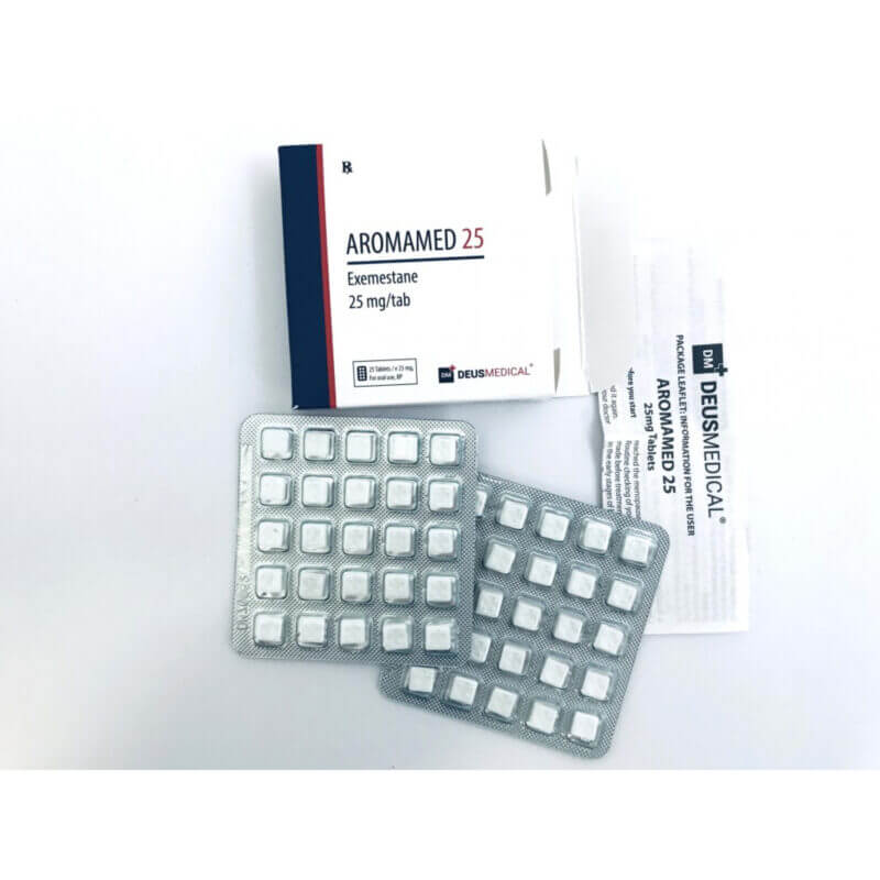 ManSynthesis's tweet image. AROMAMED 25 AROMATASE-HEMMER IN TABLET
PACKAGE: 1 pack of 1 x 25 tablets,  25mg per tablet.