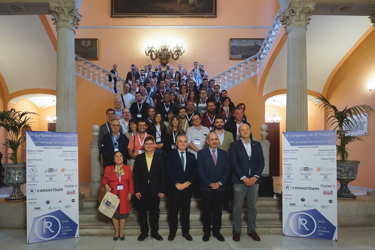 _SevillaR's tweet image. III Congreso y XIV Jornadas de Usuarios de R
Se acabó
Desde la organización queríamos agradecer a todos los participantes y organizaciones por hacer posible estas jornadas tan enriquecedoras
Una última vez: #Rtieneuncolorespecial
Nos vemos en las próximas, sean donde sean…