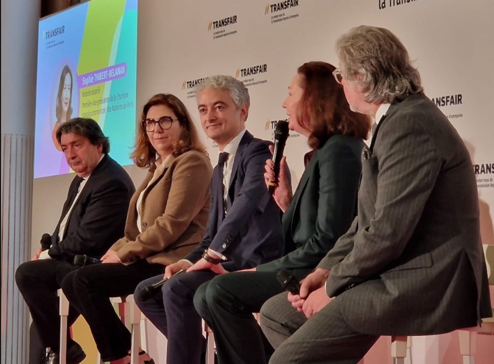 CCI_Paris_IdF's tweet photo. #TRANSFAIR
Table Ronde "Réinventer la transmission : profils et aspirations des repreneurs d'aujourd'hui" avec @d_restino @RoitmanVrd @Camille_Boivin1 @SBelaman et @AmaurySonet https://t.co/CGpmJmQxmi