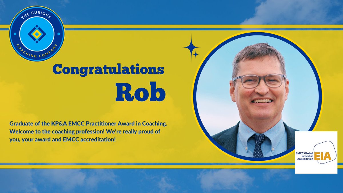 Congrats to Rob Jones <a href="/HaydonSchool/">Haydon School</a> on graduating as a qualified &amp; <a href="/EMCCglobal/">EMCC Global</a>-accredited coach! We're so proud of you! It's been a pleasure working with you!
Interested in training as a professional coach? Just a few spaces left for our Jan '25 cohort. DM for info! <a href="/mattdechaine/">Matt Dechaine ❄️🦩</a>