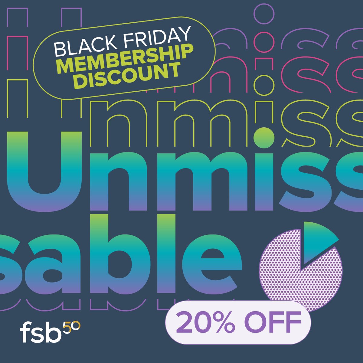 Thought about joining <a href="/fsb_policy/">Federation of Small Businesses (FSB)</a> and not quite done it yet? Well, let's make it 20 per cent easier...

Yes, for a limited time only you can save 20% on your first year's Federation of Small Businesses membership with code: FRIDAY20

Join today: go.fsb.org.uk/BLACKFRIDAY20