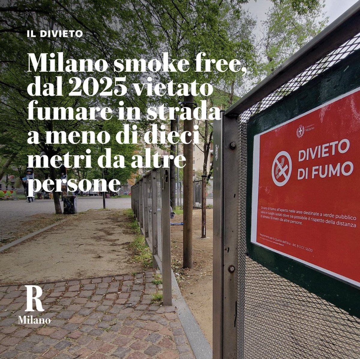 RobertoBoffi's tweet photo. Almeno 10 metri di distanza dalla sigaretta, come dimostrato dalle nostre ricerche scientifiche dell’@IstTumori nel quartiere Brera di @ComuneMI (https://t.co/wE1heJwfBH) e poi anche nella spiaggia di #Bibione (https://t.co/Bf4YPdMZE9). @repubblica #SITAB https://t.co/J7E4ajZffG