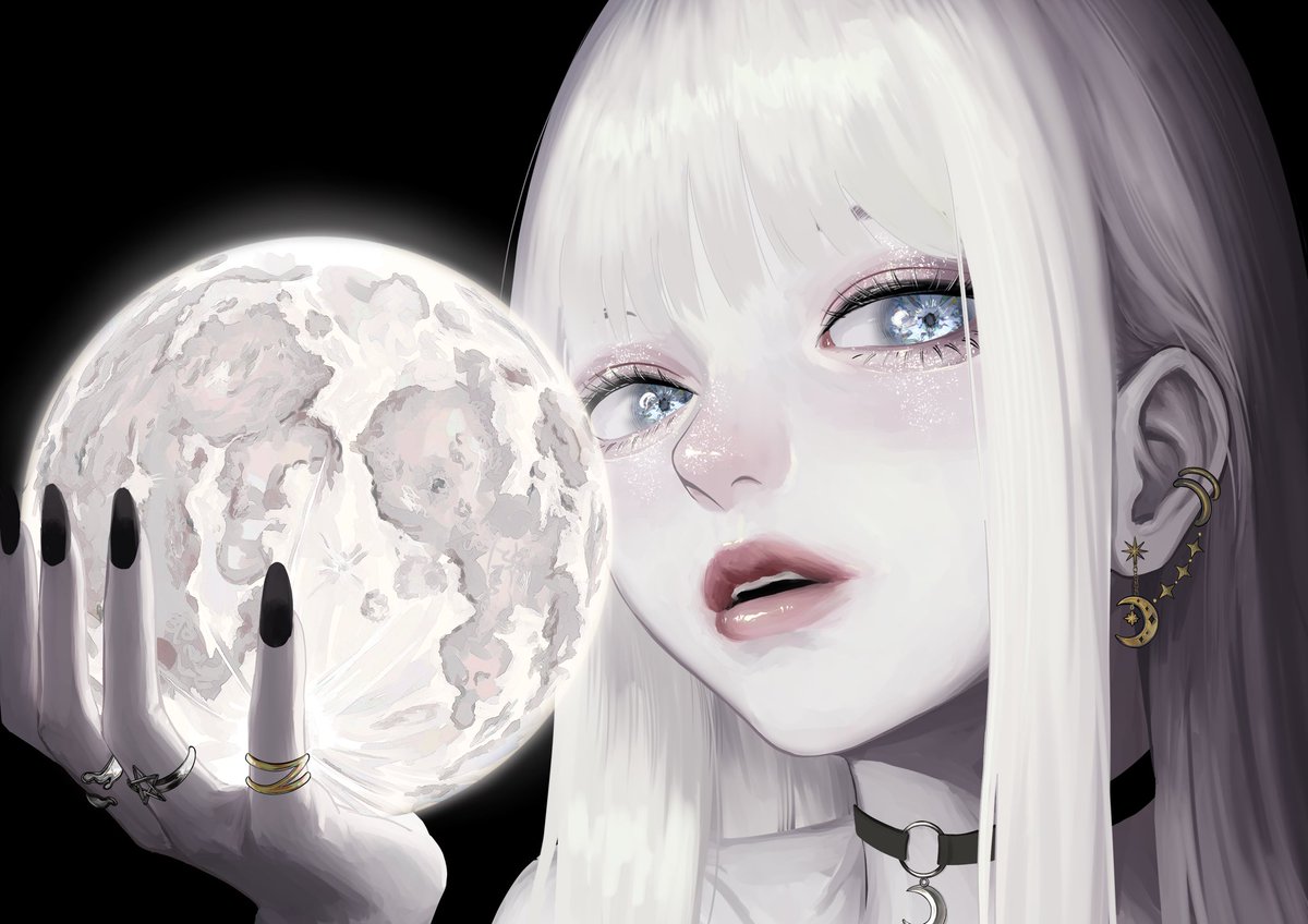 『綺麗ですね、食べちゃいたいほどに。』
#イラスト #illustration