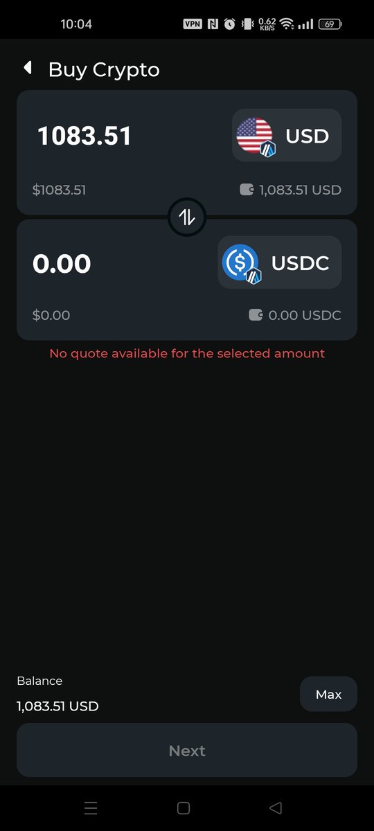OverkillRado's tweet photo. @jpthor @ninerealms_cap @strangelovelabs What is the issue with the on ramp function of the wallet? https://t.co/qdWO70gv0y