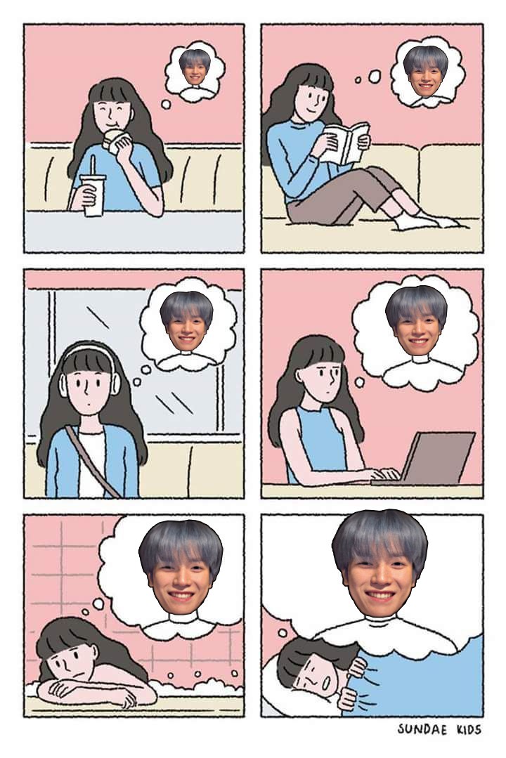 tyongfs to taeyong on daily basis: