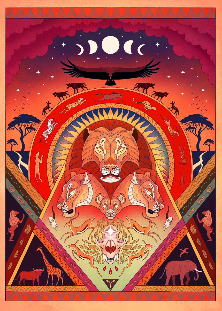 When we die, our bodies become the grass, and the antelope eat the grass. And so we are all connected in the great Circle of Life.