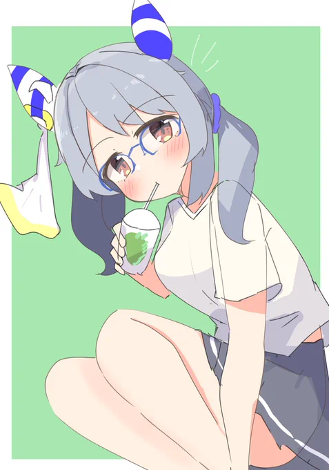 地味ヒシミラクル…#ウマ娘 