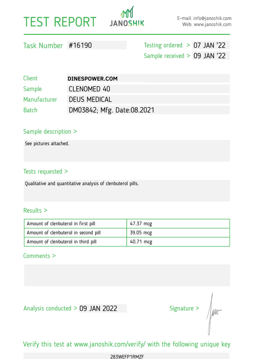 ManSynthesis's tweet image. CLENOMED 40 SYMPATHOMIMETIC AMIN IN TABLET