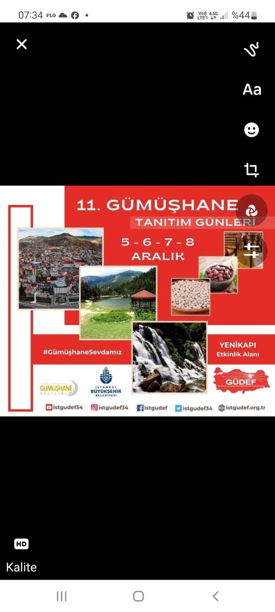 İl tanıtım günleri geçici listesidir