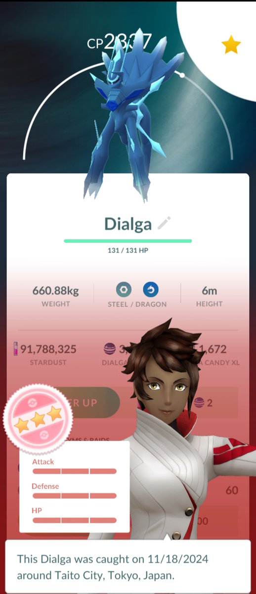 Well that was fast after an add and 2 raids in lol 😂😂🤣. No move unfortunately but thank you though for sure!!! 
Somehow how the shlundo first before I got a hundo but now I got this one in a hundo lolol 😂😅😅😉😉<a href="/WqsJw1KDCcODxMQ/">濱ちゃん</a> 
<a href="/micsheldon1/">Micsheldon-TL50</a>