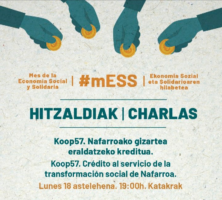 Gaur <a href="/katakrak54/">katakrak liburuak</a>|ean 19etan

#MESS2024|ko hitzaldiak hasten dira

Nire diruarekin ez: finantza etikoak vs finantza armatuak

<a href="/Koop57_EH/">Koop57 Euskal Herria</a> + <a href="/hazialdeko/">Hazialdeko</a>
+ <a href="/salhaketanaf/">Salhaketa Nafarroa</a>
