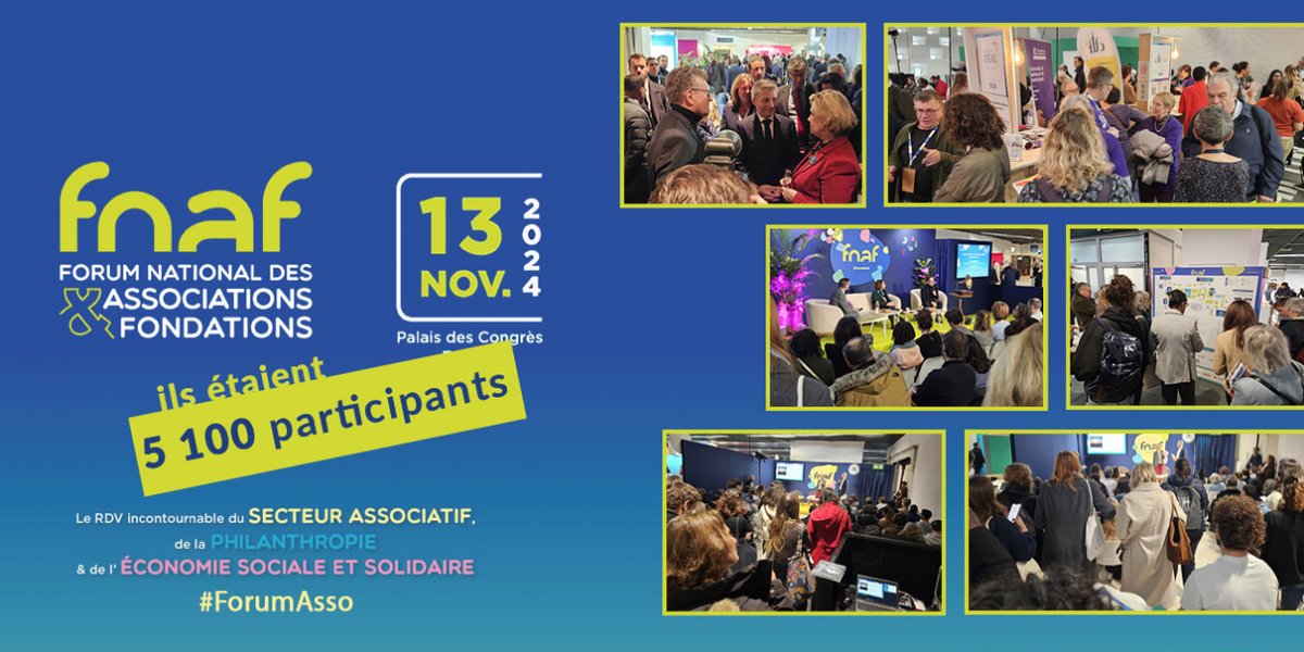 ⬅️ Retour sur la 18e édition du <a href="/ForumAsso/">Forum National des Associations & Fondations</a> avec une synthèse de ce RDV incontournable du secteur associatif qui a réuni 5 100 décideurs associatifs, 230 intervenants experts et 130 partenaires 👉 i.mtrbio.com/enuasgukuj