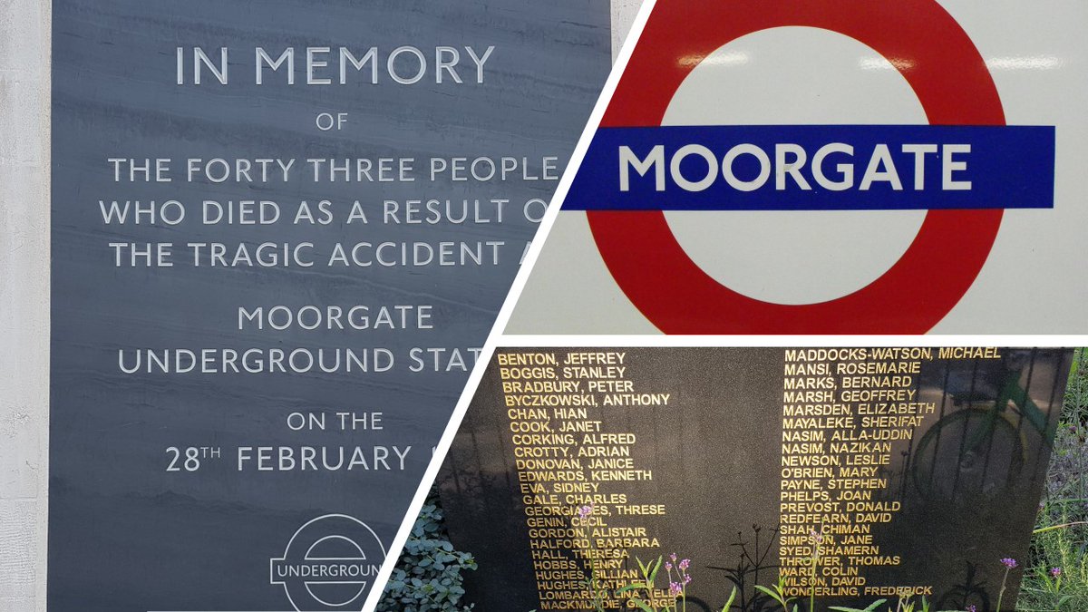 Remembering the #Moorgate tube disaster bit.ly/3YOSOIX