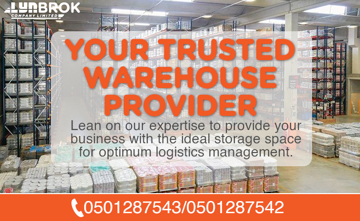 lynbrokgh's tweet photo. Lean on our expertise to provide your business with the ideal storage space for optimum logistics management.
#WarehousingExcellence https://t.co/Rgf7eW4Jij