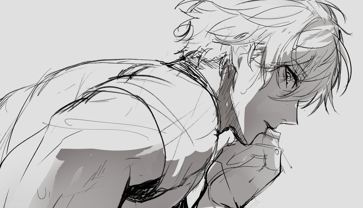 อยากวาดแบบงิ +10 ปีโพสนี้ แต่ช่วงนี้ไม่มีเวลาเรย TT ไว้จะกลับมาลงสีสักวัน 