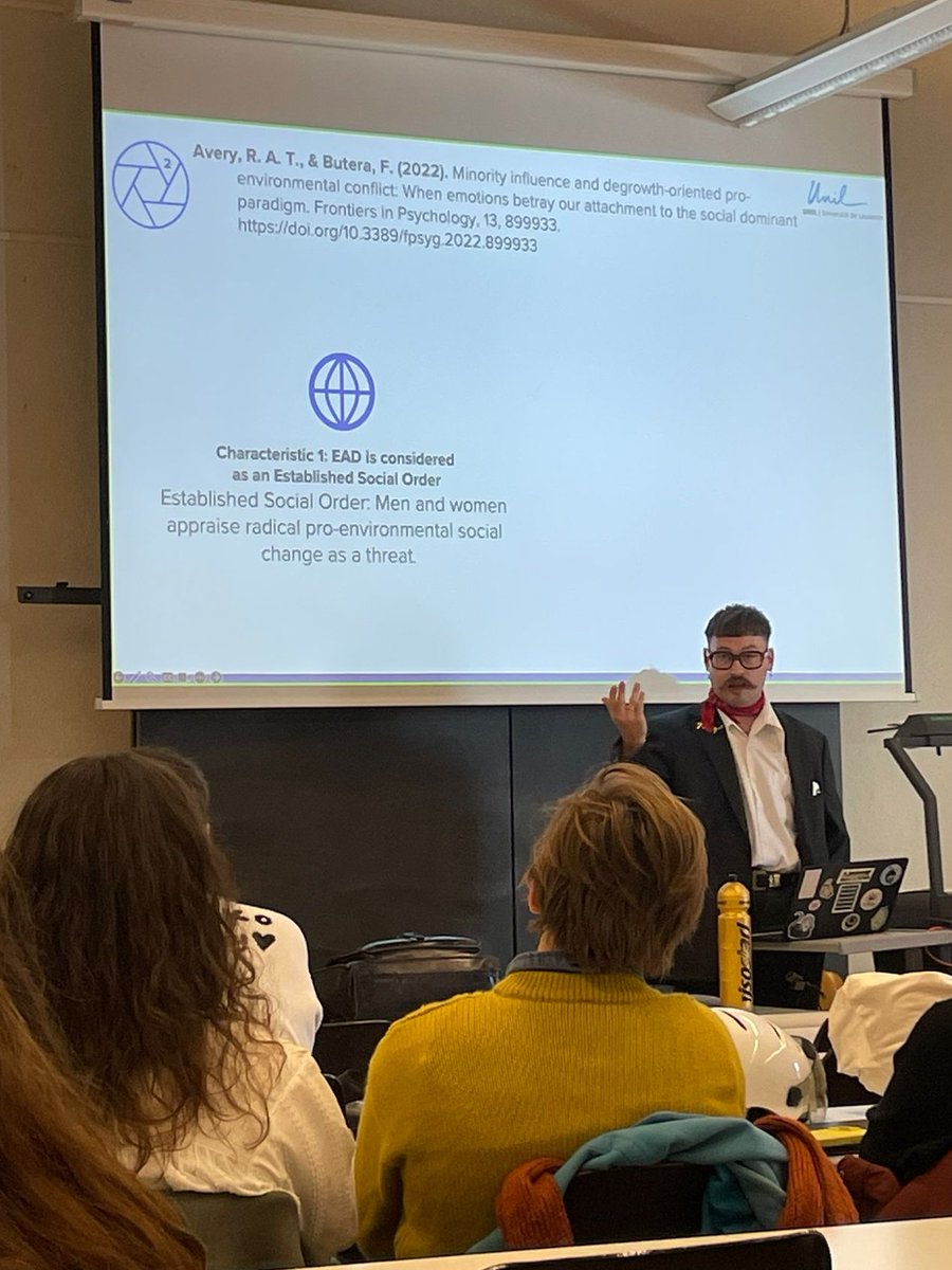 UnilaPS (@ps_unil) on Twitter photo 🧑🎓Félicitations à Robert Avery, docteur en #psychologiesociale après avoir soutenu sa thèse "Proposing Ecological Andro-Dominance as a Theoretical Framework to Understand Opposition to Radical #ProEnvironmental Social Change" (direction Prof.Fabrizio Butera) <a href="/ps_unil/">UnilaPS</a> <a href="/sspunil/">Faculté des SSP - UNIL (inactif)</a> 👋 🧑🎓Félicitations à Robert Avery, docteur en #psychologiesociale après avoir soutenu sa thèse "Proposing Ecological Andro-Dominance as a Theoretical Framework to Understand Opposition to Radical #ProEnvironmental Social Change" (direction Prof.Fabrizio Butera) <a href="/ps_unil/">UnilaPS</a> <a href="/sspunil/">Faculté des SSP - UNIL (inactif)</a> 👋