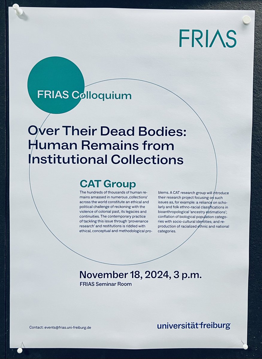 Joanna Karolina Malinowska (@jk_malinowska) on Twitter photo The first joint talk of our CAT Group (Jonatan Kurzwelly (PI), <a href="/MalinWilckens/">Malin S. Wilckens</a>, <a href="/Phila_033/">Phila M. Msimang</a>, Paul W Mitchell and me) will take place today at <a href="/FRIAS_UFreiburg/">Freiburg Institute for Advanced Studies (FRIAS)</a>. This is also the official start of our cooperation. I'm curious what will come of it đ
More info: frias.uni-freiburg.de/en/events/fria⊠The first joint talk of our CAT Group (Jonatan Kurzwelly (PI), <a href="/MalinWilckens/">Malin S. Wilckens</a>, <a href="/Phila_033/">Phila M. Msimang</a>, Paul W Mitchell and me) will take place today at <a href="/FRIAS_UFreiburg/">Freiburg Institute for Advanced Studies (FRIAS)</a>. This is also the official start of our cooperation. I'm curious what will come of it đ
More info: frias.uni-freiburg.de/en/events/friaâŠ