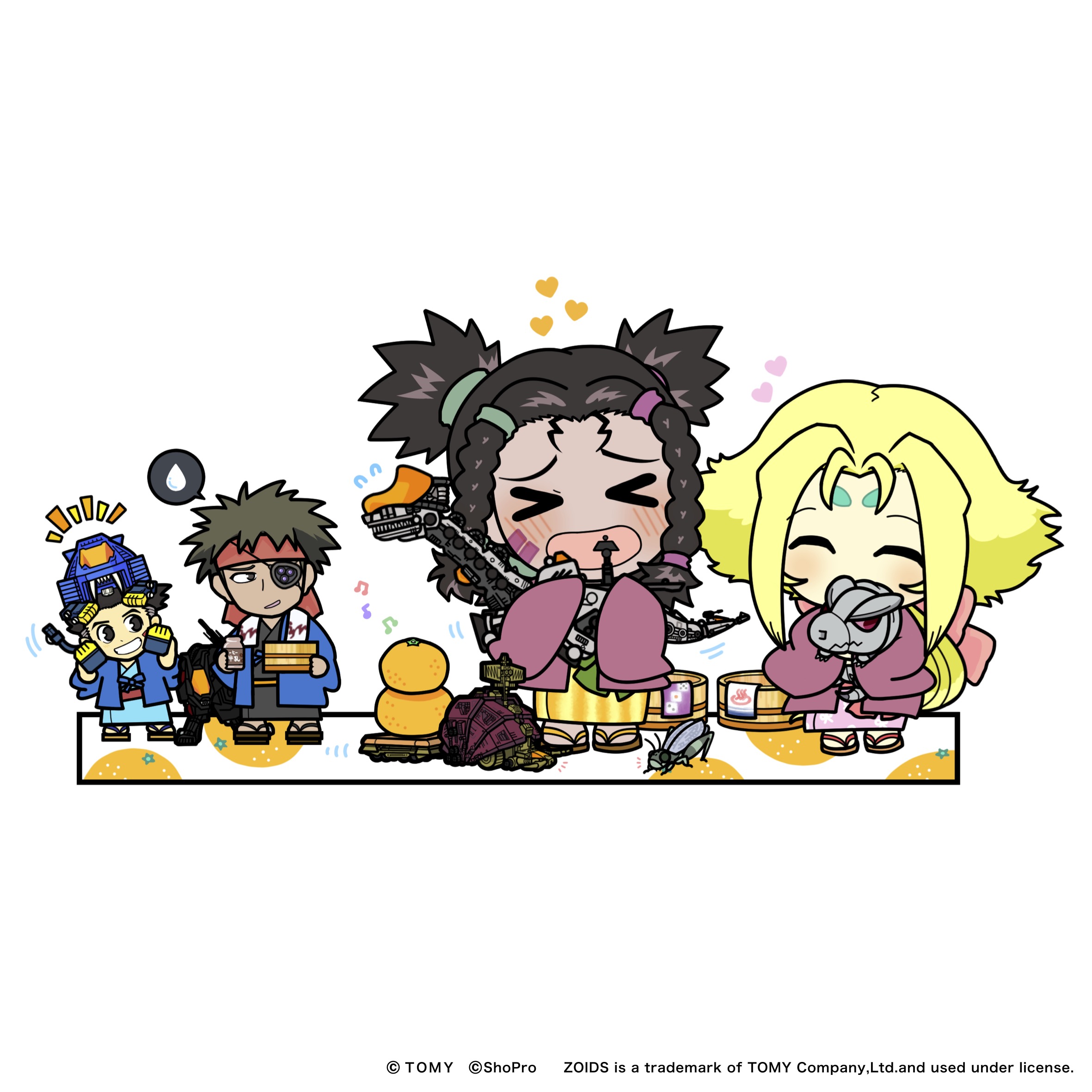 愛媛・松山会場のご当地グッズ　ゾイドポップアップショップ ゾイド -ZOIDS- 25th ANNIVERSARY POP UP TOUR（＠エミフル