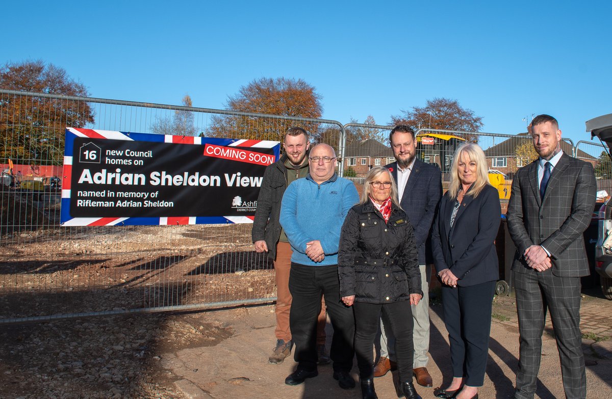 Lindum Group (@lindumgroup) on Twitter photo There's a heartfelt story behind the name of Lindum's latest housing development for <a href="/ADCAshfield/">Ashfield Council</a> The 16-home project will bear the name Adrian Sheldon View, commemorating the life and service of a local soldier.
Read more on our website. There's a heartfelt story behind the name of Lindum's latest housing development for <a href="/ADCAshfield/">Ashfield Council</a> The 16-home project will bear the name Adrian Sheldon View, commemorating the life and service of a local soldier.
Read more on our website.