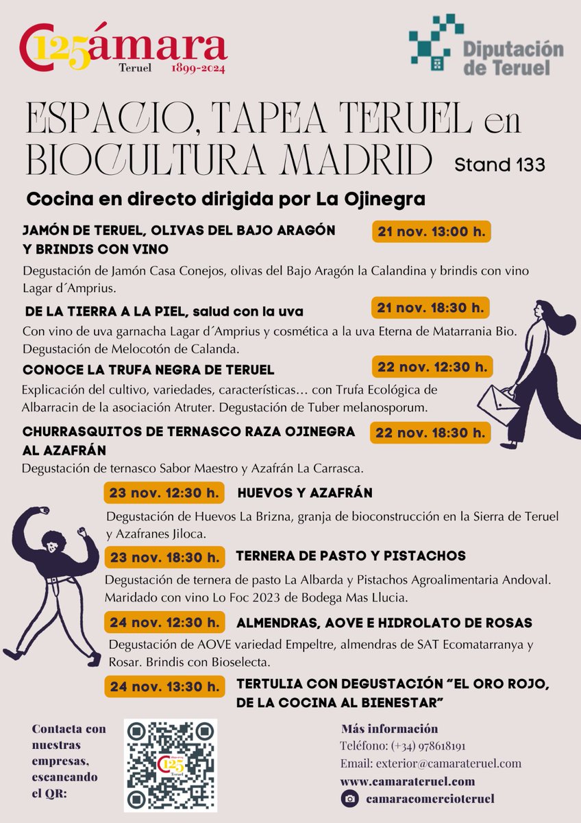 Los productores  eco de Teruel estarán presentes en <a href="/biocultura/">BioCultura</a> está semana en el espacio Tapea Teruel

Toda la info 👇🏻

ponaragonentumesa.com/evento/espacio…