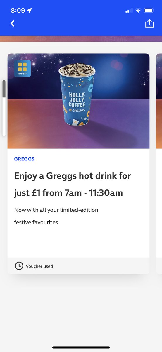 paulaSS66's tweet photo. @O2 on 16/11 II tried to redeem my £1 hot drink at Greggs located at Applegreen services Glarryford Ballymena A26. I had activated my offer on the way in but when I went to pay the lady told me that the O2 offer hasn’t been working in the store for a while. https://t.co/hLZJ9WDUzu
