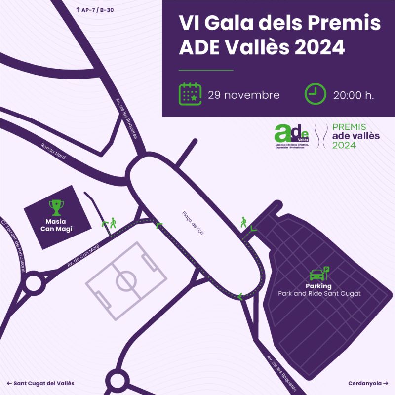 Women Evolution (@womenbcn) on Twitter photo 👍⭐⏰ La Gala de Premis ADE Vallès 2024 està a punt d'arribar i les places estan volant! 🏆✨
📅 29 de novembre 2024
🕣 Hora: 20:00 h - 23:00 h
📍 Lloc: Masia Can Magí
#SantCugat del Vallès, #Barcelona
👉🏽Inscripcions lnkd.in/dtB3cbt7 #PremisADEVallès2024 <a href="/ADEvallesoc/">Ade Vallès</a> 👍⭐⏰ La Gala de Premis ADE Vallès 2024 està a punt d'arribar i les places estan volant! 🏆✨
📅 29 de novembre 2024
🕣 Hora: 20:00 h - 23:00 h
📍 Lloc: Masia Can Magí
#SantCugat del Vallès, #Barcelona
👉🏽Inscripcions lnkd.in/dtB3cbt7 #PremisADEVallès2024 <a href="/ADEvallesoc/">Ade Vallès</a>