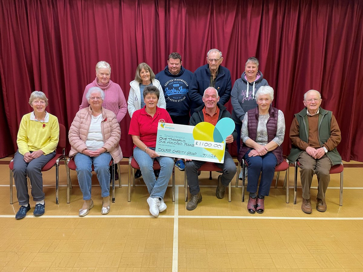 Thanks to Dolfor Charity Group which organised a choir night. Builth Male Voice Choir took to the stage, sounded amazing and the event went well.
The event raised £1100 - thanks to everyone who organised, attended and performed at the event.