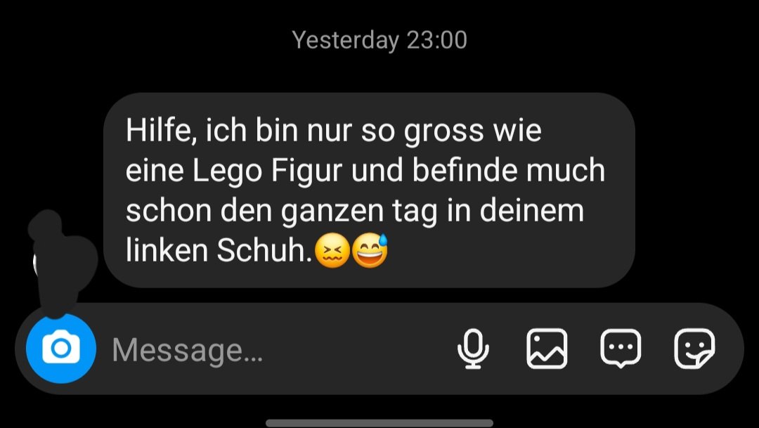 Was bin ich sehend👀