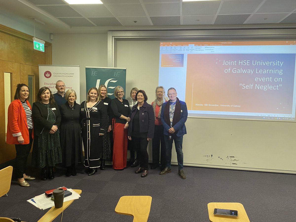 Amanda Casey (@amandac62359371) on Twitter photo Despite the rain, great energy in Galway for the first <a href="/HSE_West_NWest/">HSEWestNorthWest</a> <a href="/uniofgalway/">Ollscoil na Gaillimhe | University of Galway</a> joint learning event on self neglect. Collaboration is key for learning and practice development in social work <a href="/HSELive/">HSE Ireland</a> <a href="/Safeguarding_ie/">HSE National Safeguarding Office</a> Despite the rain, great energy in Galway for the first <a href="/HSE_West_NWest/">HSEWestNorthWest</a> <a href="/uniofgalway/">Ollscoil na Gaillimhe | University of Galway</a> joint learning event on self neglect. Collaboration is key for learning and practice development in social work <a href="/HSELive/">HSE Ireland</a> <a href="/Safeguarding_ie/">HSE National Safeguarding Office</a>