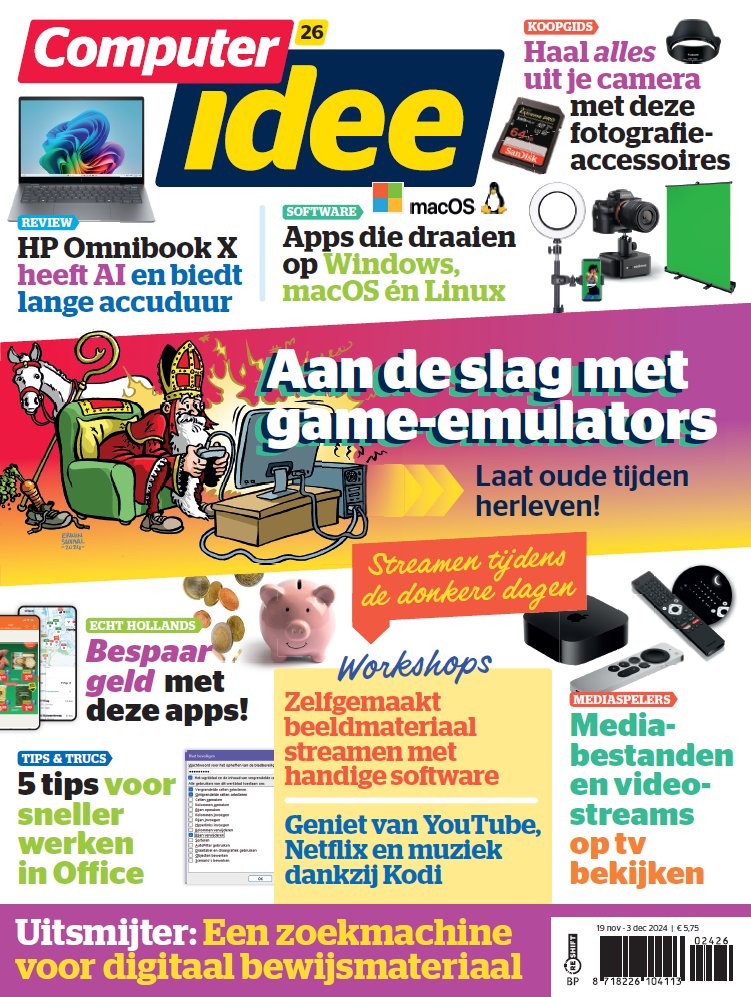 Computeridee's tweet image. Met emulators kun je oude games, bijvoorbeeld uit het tijdperk van Atari, weer tot leven wekken. In Computer Idee gamen we alsof we nog middenin de jaren 80 zitten! Computer Idee 26 is verkrijgbaar vanaf 19 november. Of kies voor een abonnement op reshiftstore.nl/index.asp?BLAD…