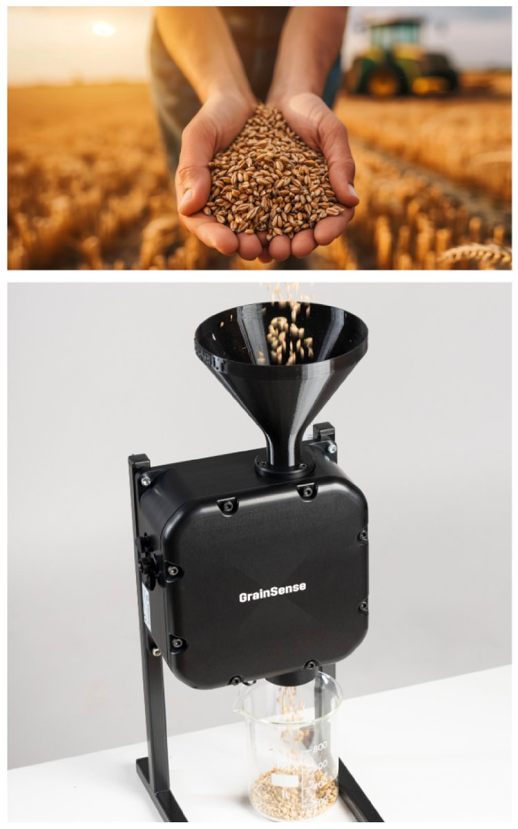 GrainSense Lab: Redefining Grain Quality, Every Day.

💨 Fast and accurate, the GS Lab Analyzer offers unmatched flexibility with its ability to handle a variety of sample sizes

💻 Easily connect to your PC, with data securely saved in the cloud for seamless access and analysis