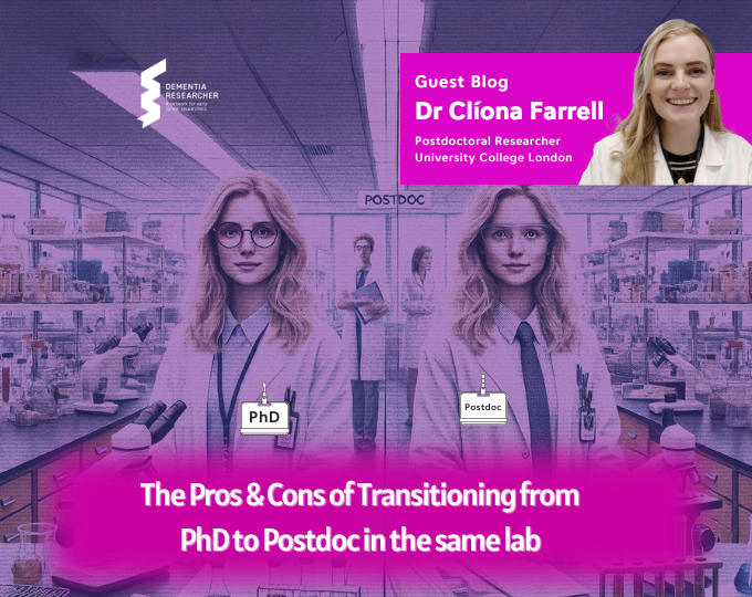 Dementia Researcher (@demrescommunity) on Twitter photo 🚀 Transitioning from PhD to postdoc in the same lab – a good move or a risky one? Dr Clíona Farrell dives into the pros and cons in her latest blog. <a href="/ClionaFarrell_/">Clíona Farrell</a> Read or Listen 👇
dementiaresearcher.nihr.ac.uk/blog-should-yo… 🚀 Transitioning from PhD to postdoc in the same lab – a good move or a risky one? Dr Clíona Farrell dives into the pros and cons in her latest blog. <a href="/ClionaFarrell_/">Clíona Farrell</a> Read or Listen 👇
dementiaresearcher.nihr.ac.uk/blog-should-yo…