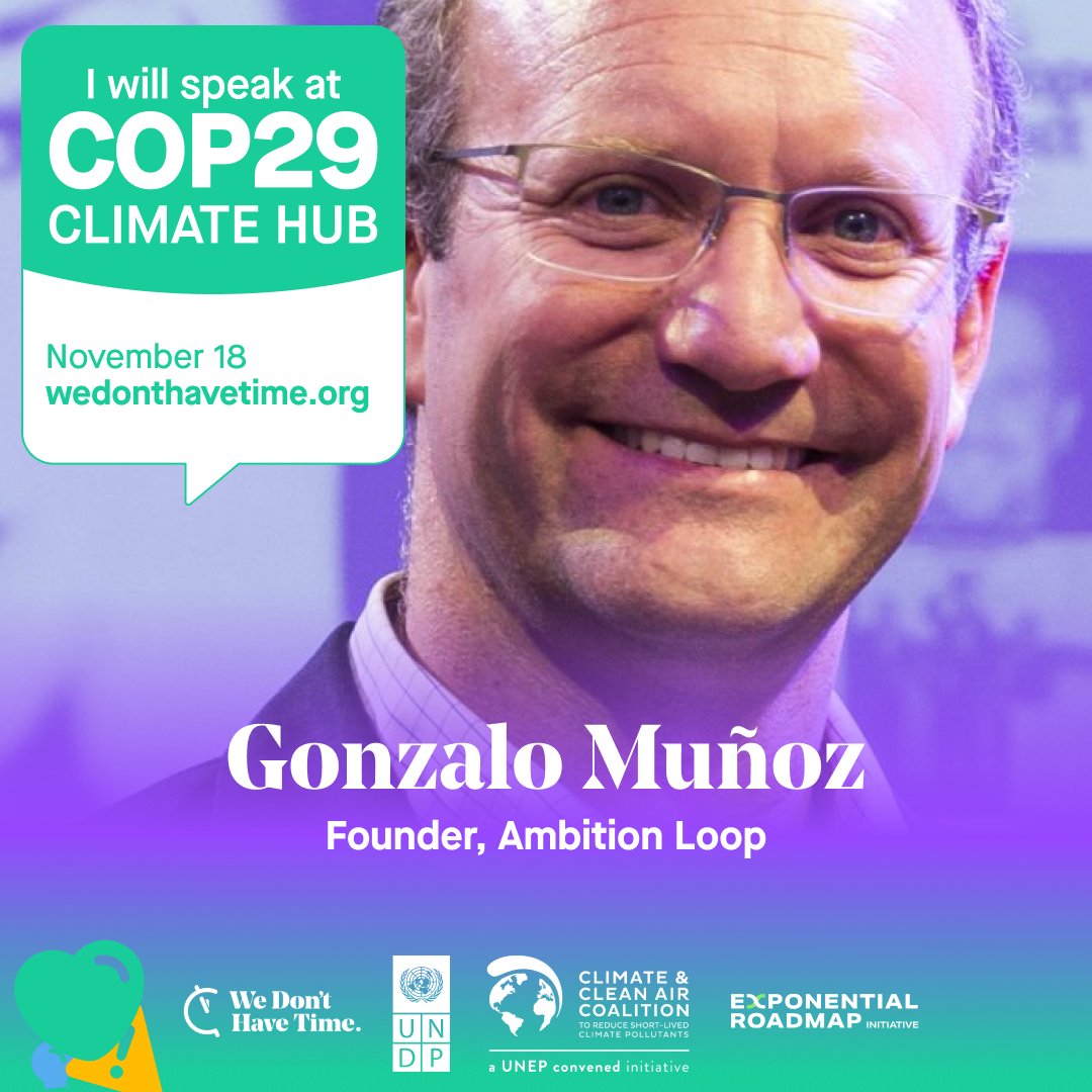 WeDontHaveTime's tweet photo. How can #CFOs help shape the future of sustainable #finance &amp; contribute to meaningful #climateaction? 💪🌍
 Don't miss this session with @kearney  &amp; @SoderbergPart at the #COP29 Climate Hub. 

 Nov 18 - 16:00 AZT - 13:00 CET
 Register: https://t.co/VVJ3nAphAQ

@gmunozabogabir https://t.co/4kLngG3Hi1