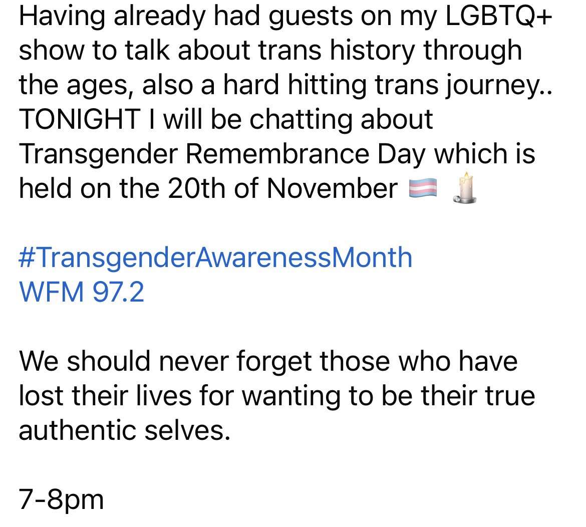 Join me TONIGHT <a href="/wfm972/">Wythenshawe FM Radio (97.2FM), DAB & Smartspeaker</a> 7-8pm for another very important show…