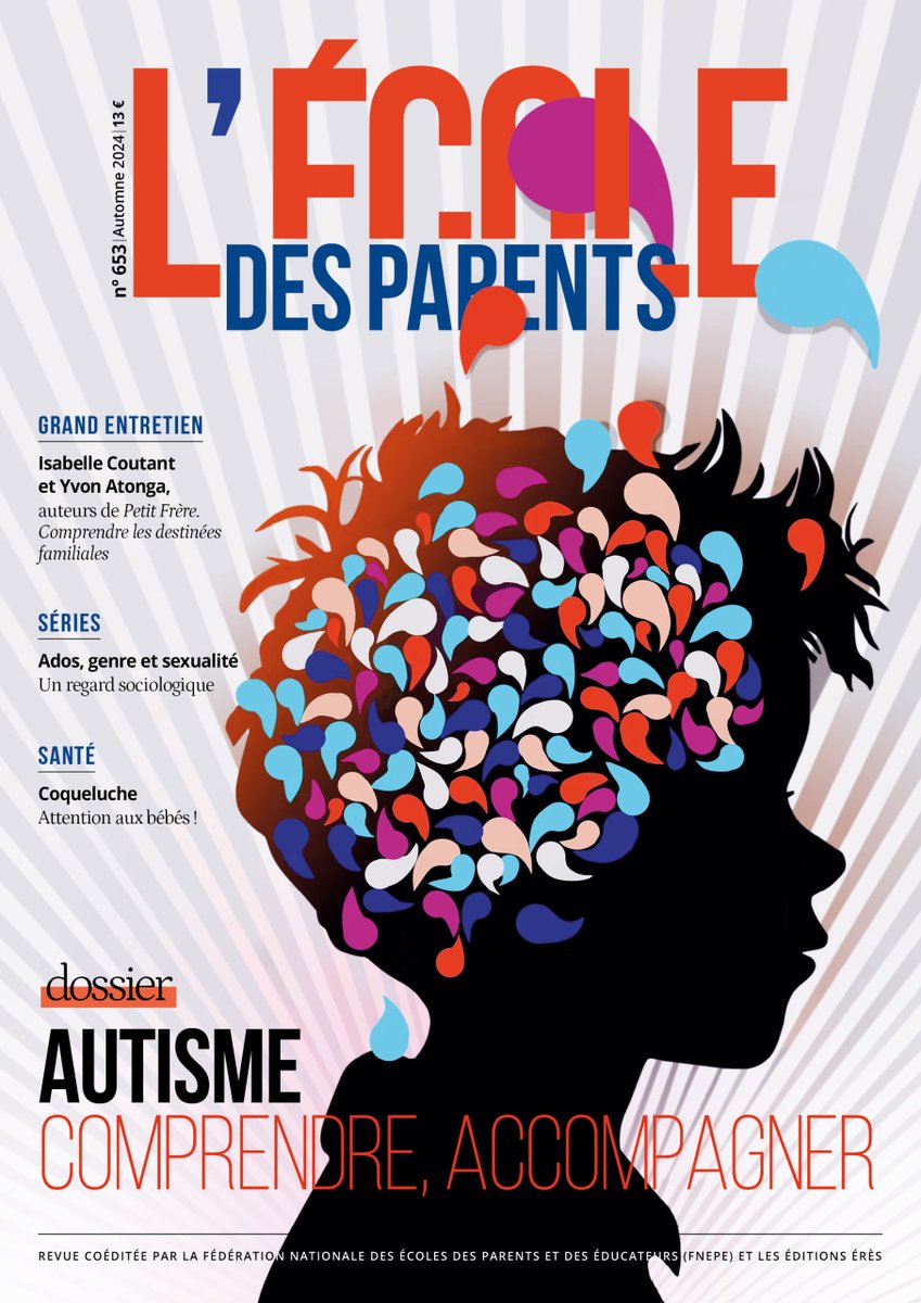 MmeDejantee's tweet photo. Le dernier numéro de la revue de l'Ecole des parents est disponible ! Un numéro entier sur l'autisme, qui nous aura donné beaucoup (beaucoup) de fil à retordre... J'y signe l'enquête d'ouverture, centrée sur le vécu des parents et les parcours du combattant... https://t.co/F9pXVmTOhZ
