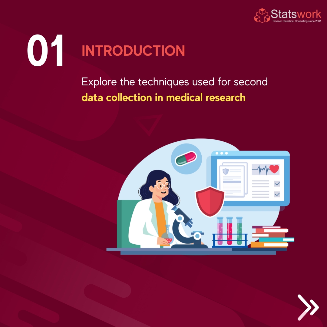 Statswork's tweet image. Secondary data collection is key to understanding trends and performance in medical device research. At Statswork, we offer expert data collection services to support your research needs.
.
Read More: shorturl.at/WlBR0
.
#Statswork #MedicalResearch #SecondaryData