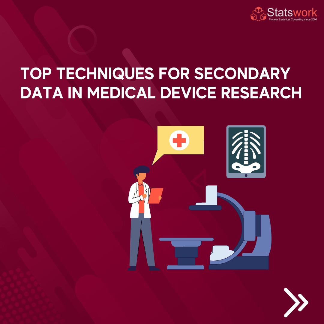 Statswork's tweet image. Secondary data collection is key to understanding trends and performance in medical device research. At Statswork, we offer expert data collection services to support your research needs.
.
Read More: shorturl.at/WlBR0
.
#Statswork #MedicalResearch #SecondaryData