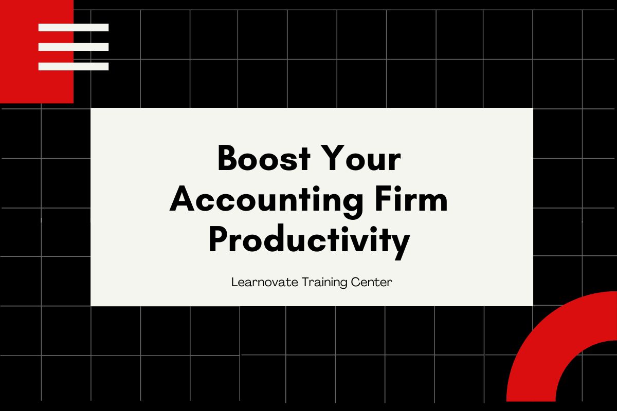 Learnovateone's tweet image. 10 Simple Strategies to Streamline Accounting Firm Operations

learnovateonecenter.com/blog 

#LearnovateTrainingCenter #accountingproductivity #BoostEfficiency #accountingtip #firmmanagement #businesssuccesscoach #EfficiencyHacks #productiveaccounting #timemanagementstrategies