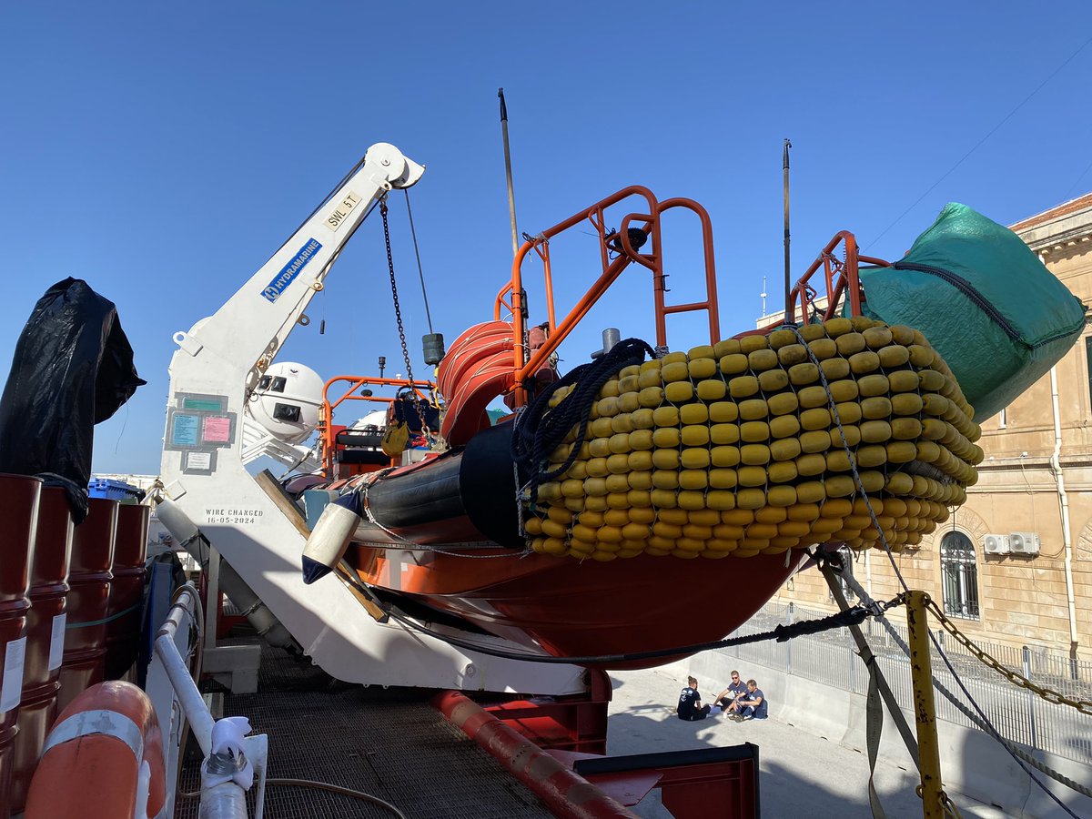 Today I have the opportunity to visit the Ocean Viking and learn about the search and rescue operations of the <a href="/ifrc/">IFRC</a> network and <a href="/SOSMedIntl/">SOS MEDITERRANEE</a> 

Highlighting this work is more important than ever as increasing numbers of people undertake treacherous journeys in search of safety