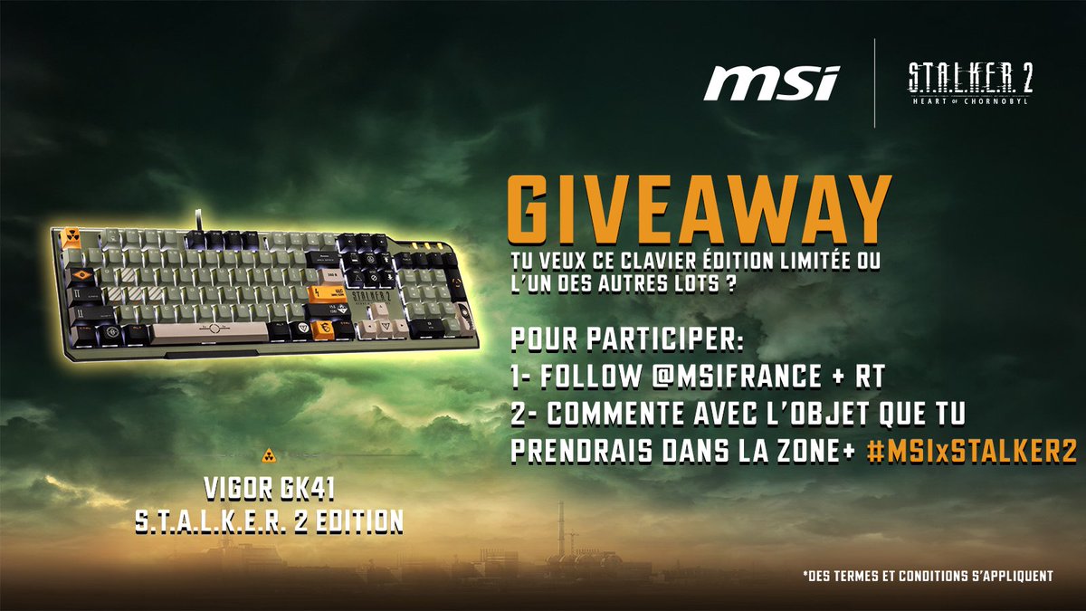 MSI France tweet media