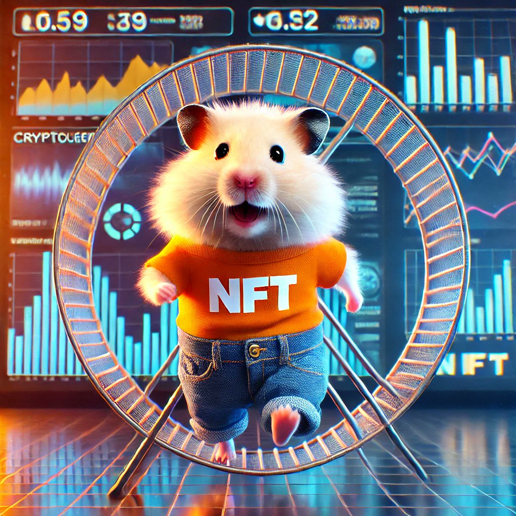 HampterNFT's tweet image. let's spin the wheel, but wait – which way? 🐹🎡 #NFTTrading #NFTs