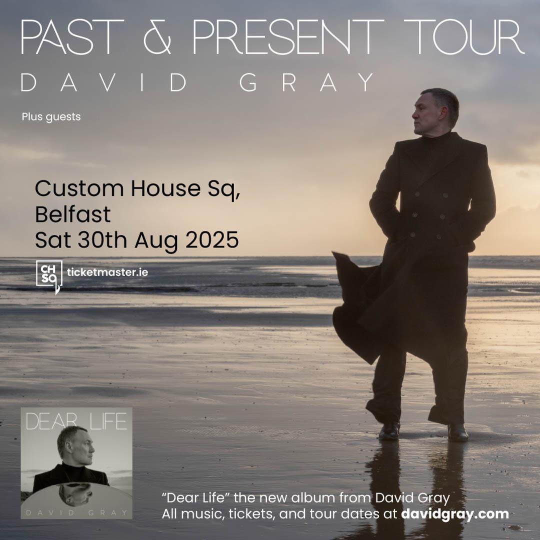 Just announced for <a href="/CHSqBelfast/">CHSq Belfast</a> <a href="/DavidGray/">David Gray</a> 
Tickets on sale this Friday