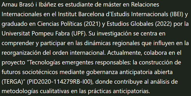 LHFC_UNED's tweet photo. 📣 ¡Segundo sesión del Seminario de Doctorandos BioKoinos-METIS!
🗓️ 20/11/2024 | 16:00-18:00 CET
📍SFyUD
🗣️@davestraits (UPV/EHU) &amp; @ArnauBraso (IBEI): "Participación radical y gobernanza anticipatoria..."
More info ➡️https://t.co/4WNju5GE4A https://t.co/WjSfVzlMNj
